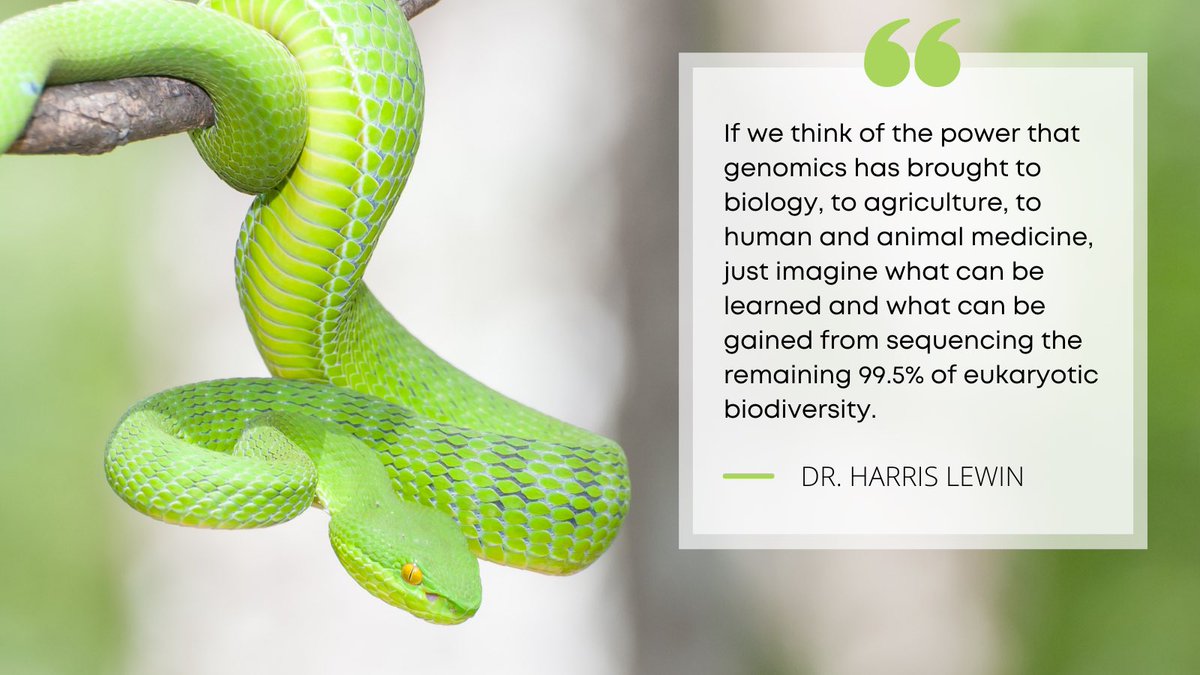 At #FrontiersForum Dr. Harris Lewin discussed our moonshot effort to sequence the #genomes of 1.8M species critical to our future. Watch the full video here: fro.ntiers.in/G9U7 #EarthDay <a href="/FrontiersIn/">Frontiers</a>