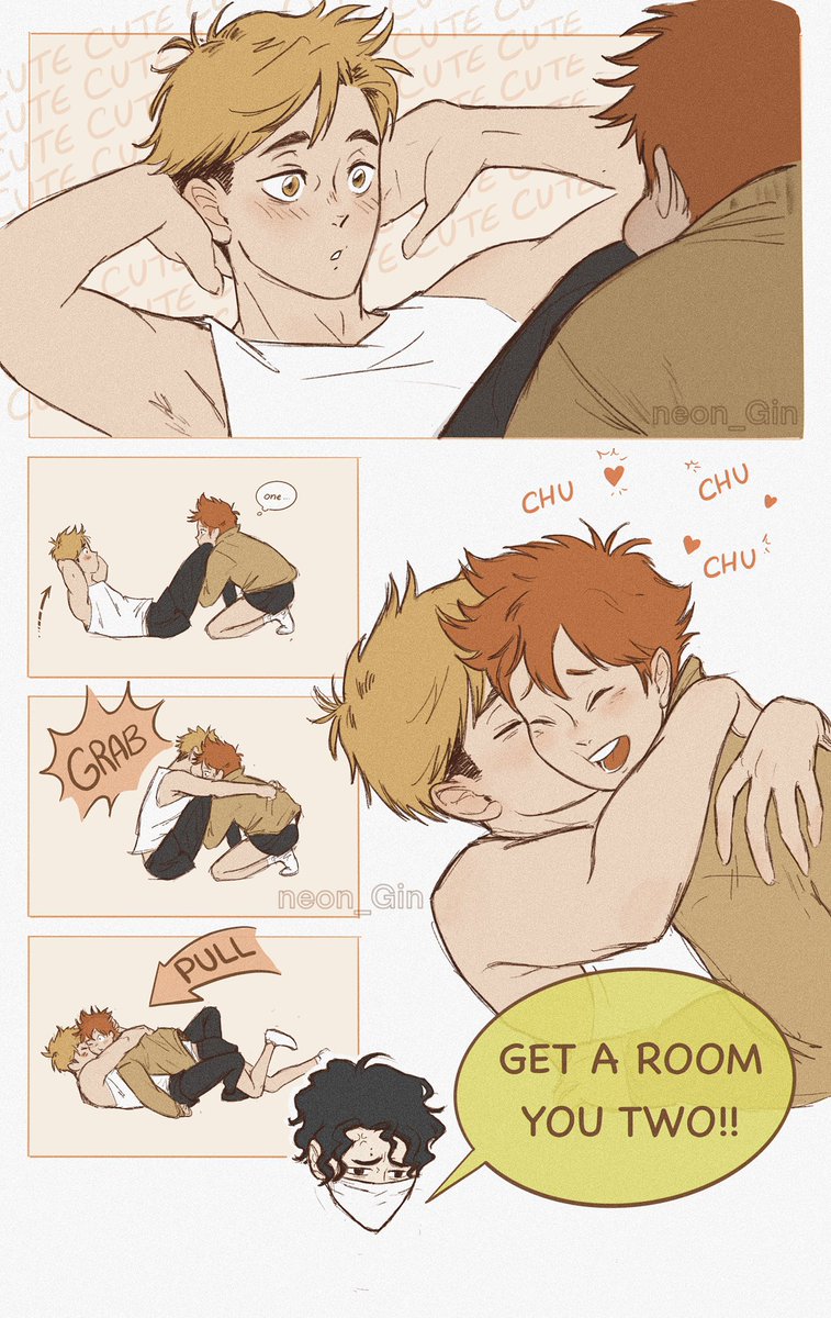 An ordinary day at MSBY gym with AtsuHina...

+Sakusa cameo ⭐️ 

#Haikyuu #atsuhina #hinatashoyo #atsumumiya #sakusakiyoomi