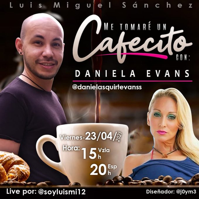 Os espero ma&ntilde;ana a las 20:00 en mi instagram @DanielaSquirtEvans mientras me entrevistan para Venezuela<a class="tags" target="_blank" title="On Twitter" href="/?out=eyJ0eXAiOiJKV1QiLCJhbGciOiJIUzUxMiJ9.eyJpYXQiOjE3MjM1MzQ2ODksImlzcyI6InR3cG9ybnN0YXJzLmNvbSIsIm5iZiI6MTcyMzUzNDY4OSwiZXhwIjoxNzU1MDcwNjg5LCJyZWRpcmVjdF91cmwiOiJodHRwczovL3R3aXR0ZXIuY29tL0RhbmllbGFTcXVpcnRFdmFucyJ9.djTnq4mmP9tQ71LwkCpFu7uwFzWzr__gpkq098xSZD1nhpxPloawO2tJVVUBDjnYoyGlHZ6UONSEMA9Q4QSfcQ">@DanielaSquirtEvans</a>