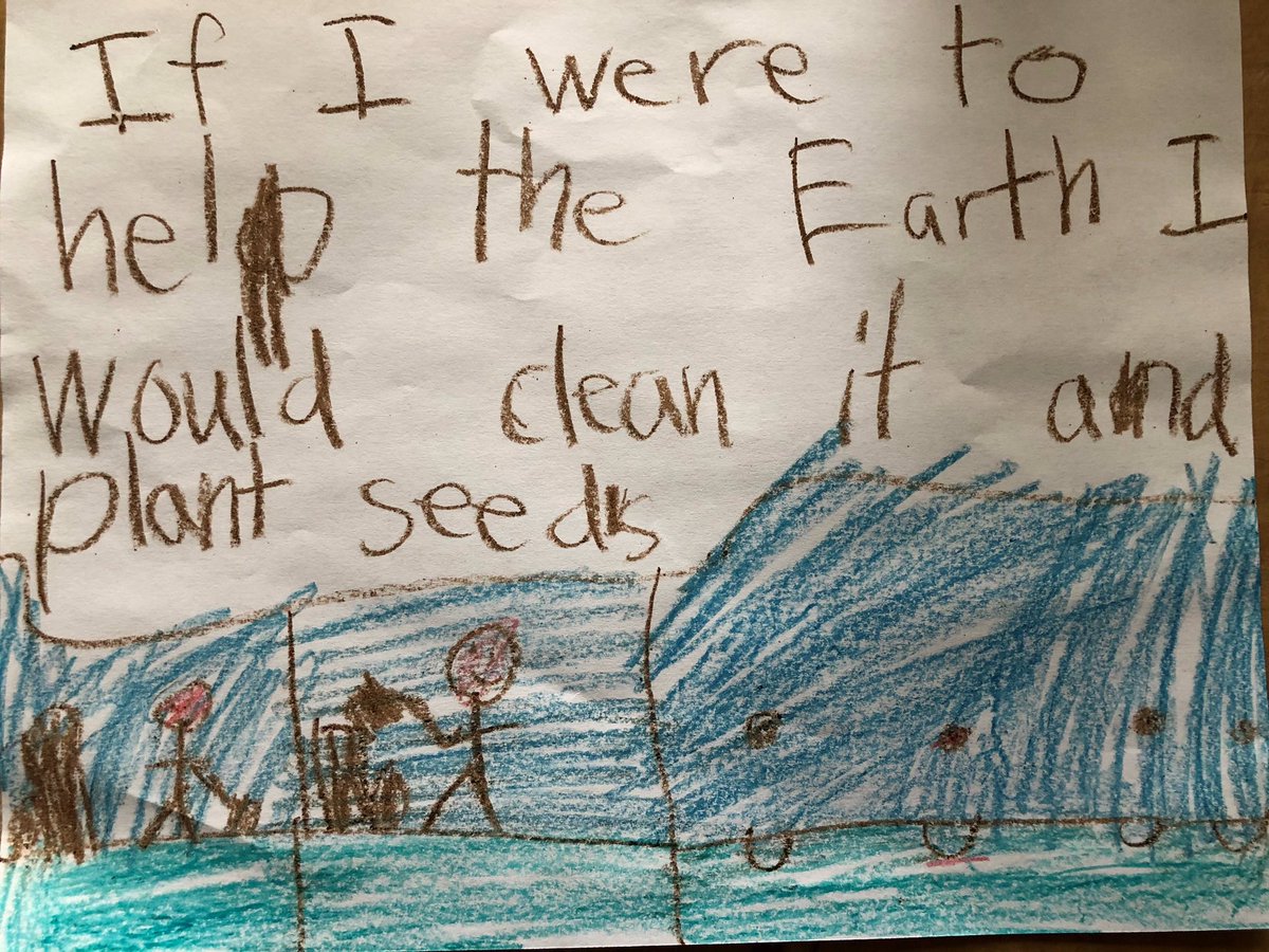 Happy 🌎 Day! For art this week we read the sweet book, The Forever Tree by Teresa Surratt. We got our 🌳 drawing on and thought about how we could take care of the earth. I love all the details these Tatem students added to their artwork.   Great job! <a href="/colls_tatem/">Tatem Elementary</a> #collsart