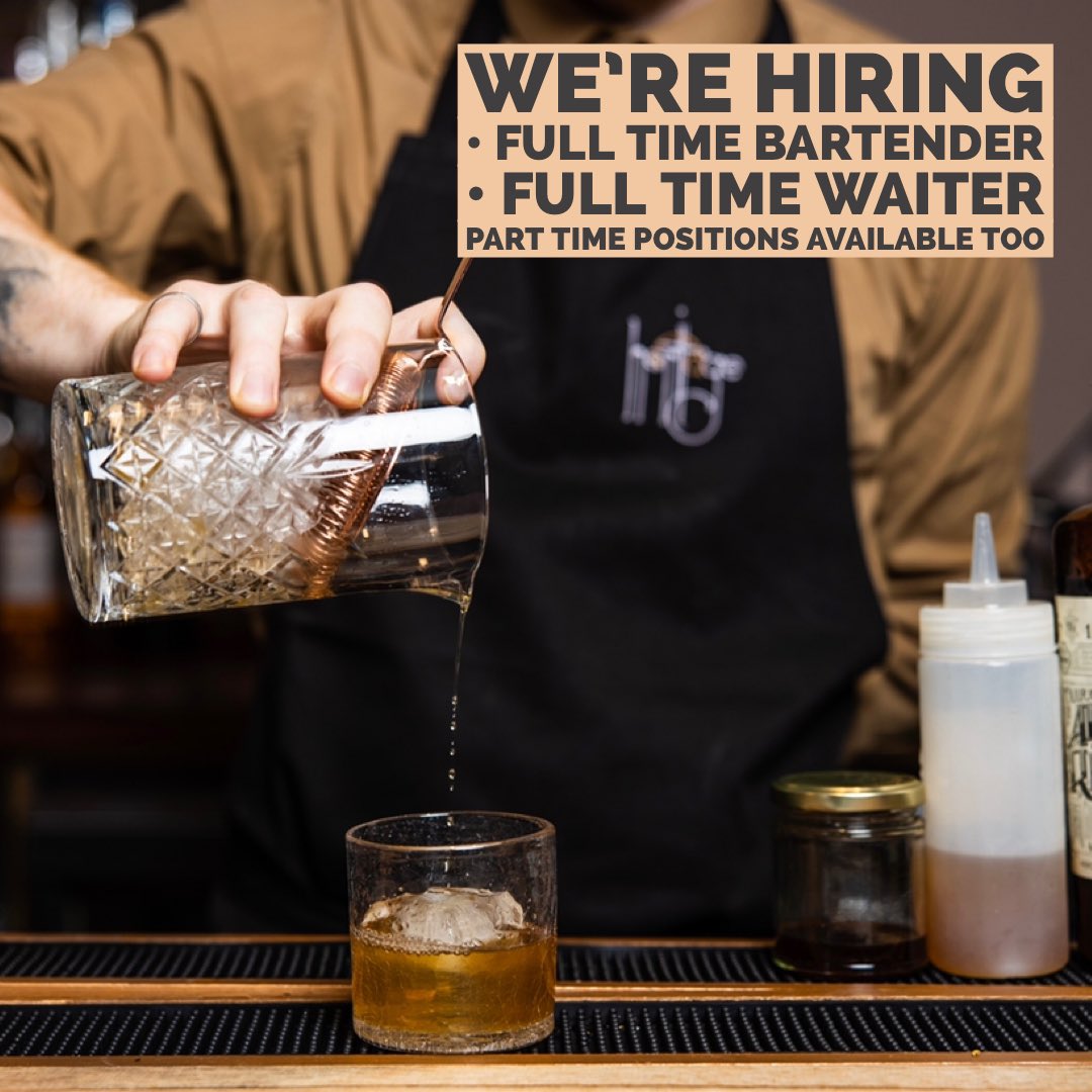 Whether you’re looking for the next step in your career, or just starting out, if you’re interested in joining Team Heritage or know someone who might be - please get in touch!(hannah@heritage.restaurant).