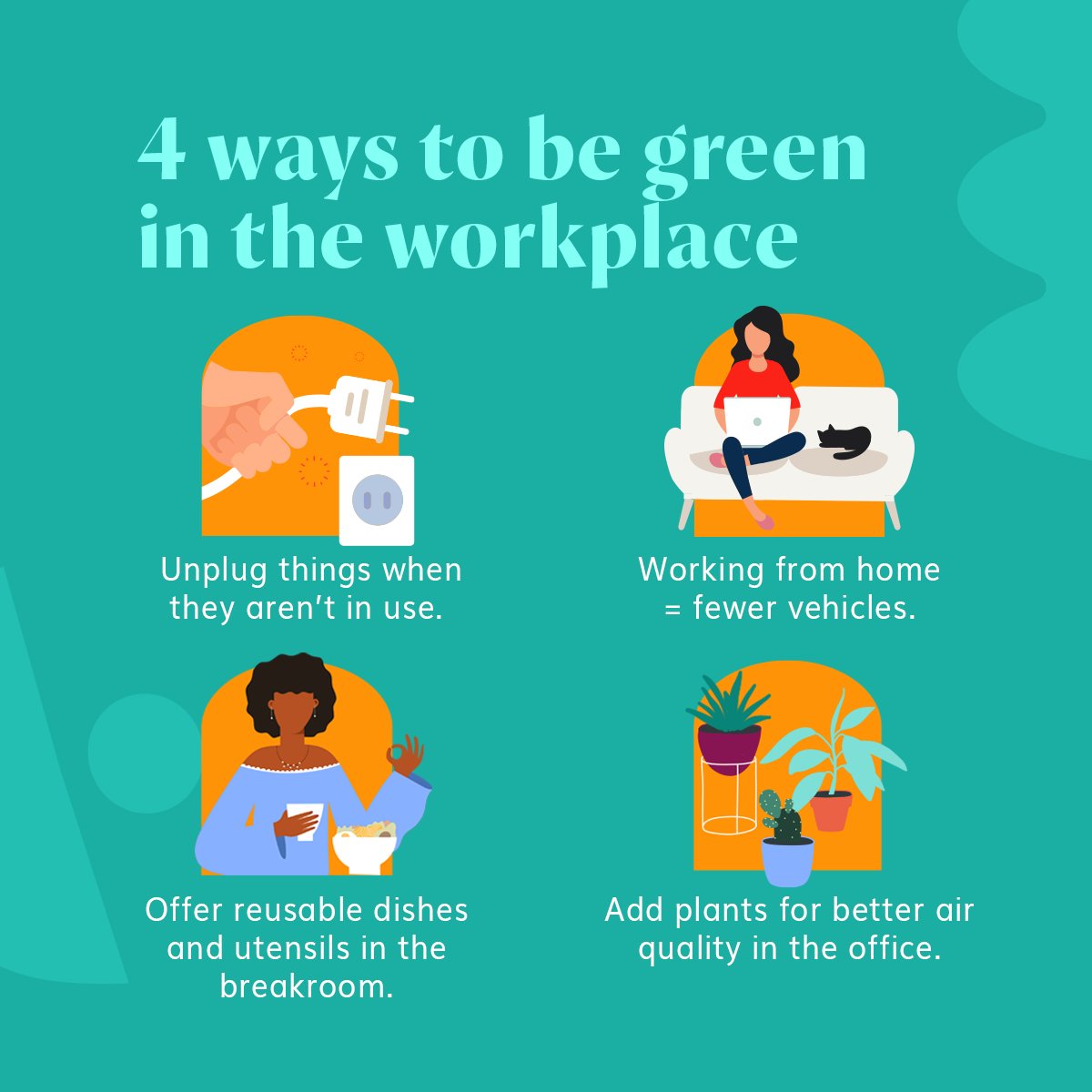 80% of Millennials say they're more loyal to a company that cares about social and environmental issues. Here's how your org can go eco-friendly: #EarthDay