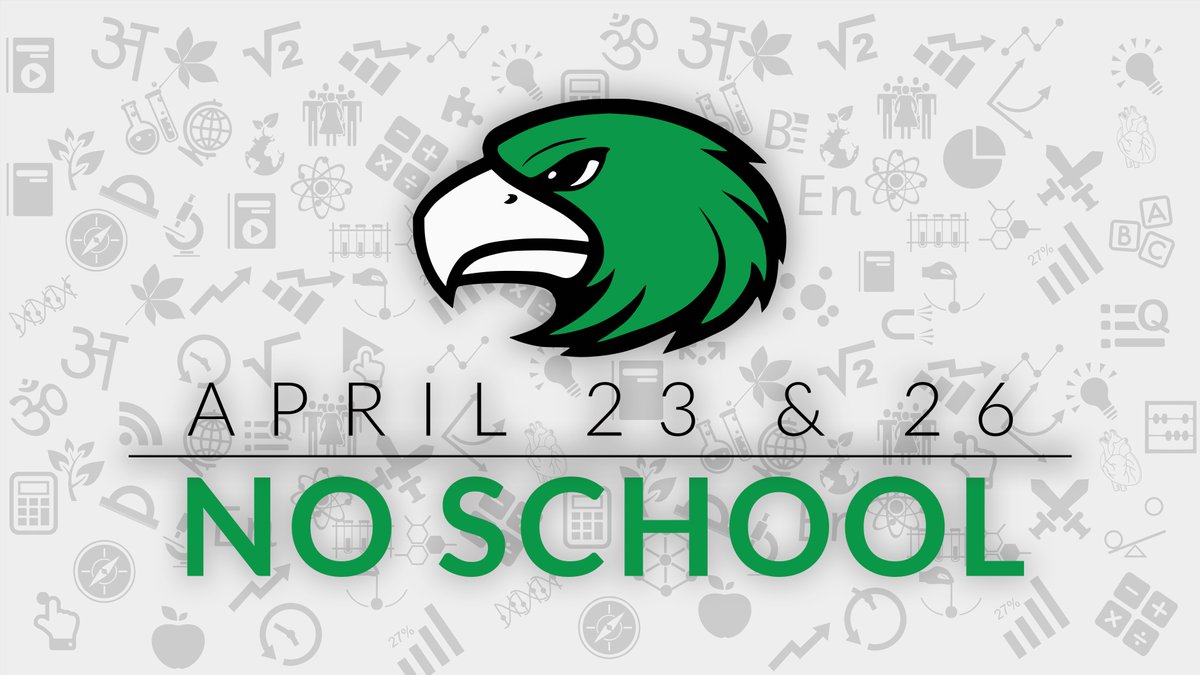 LakeDallasISD's tweet photo. Reminder: Students do not have classes this Friday, April 23, and Monday, April 26. Schools will reopen on their regular schedules on Tuesday, April 27. High school students will return that day on an "A" day schedule. https://t.co/dHsR4MARYV