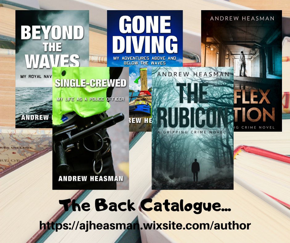 @RaelleLogan1 Introducing my #CrimeFiction and #Memoir books - #Paperback or #Kindle - Available through #Amazon 'WORLDWIDE.' Web - ajheasman.wixsite.com/author UK - amazon.co.uk/Andrew-Heasman… US - amazon.com/Andrew-Heasman… All #FREE at #KindleUnlimited and #AmazonPrime #WhatToRead #books #BookBoost