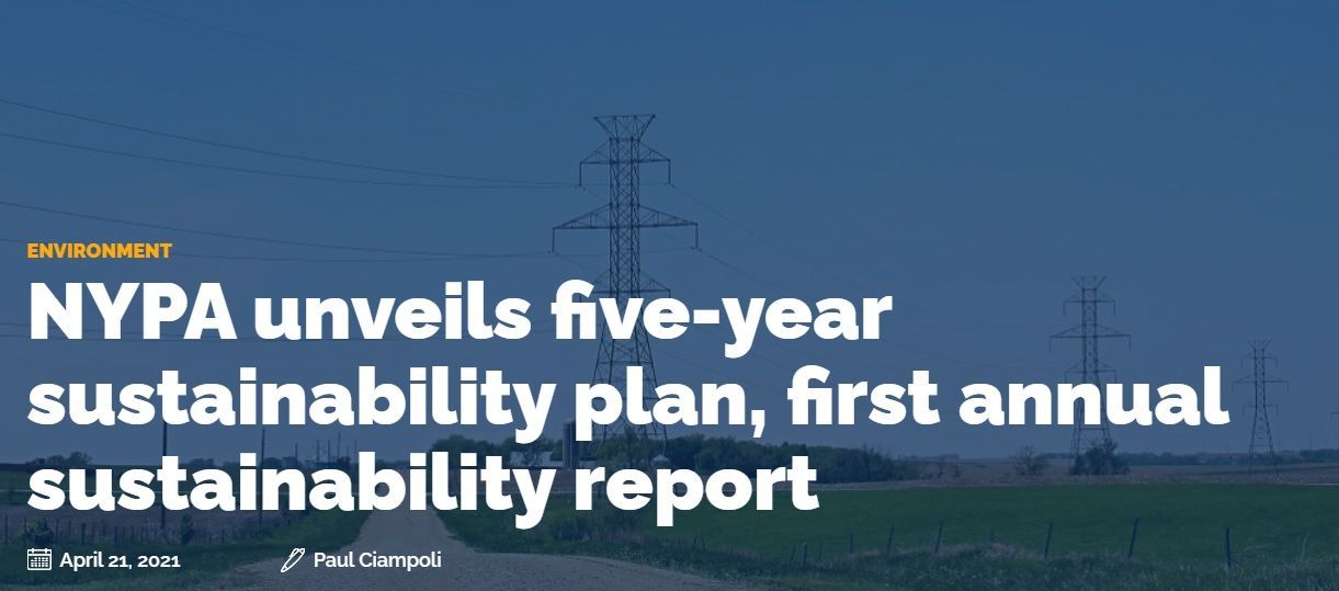 Public Power on Twitter "The New York Power Authority NYPAenergy on