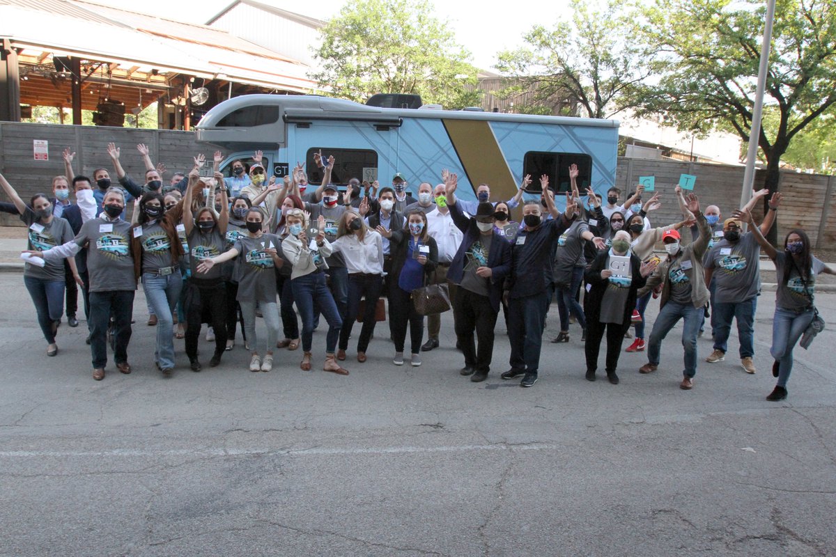 GT_Law's tweet photo. Nearly 70 members of #GTHouston gathered for a fun and relaxing dining and concert experience to reconnect. The team enjoyed a festive Tex-Mex spread and live music performed by “Joint Custody.” This tour stop supported the @HoustonFoodBank. #GreenbergTouring #GettingTogetherTour https://t.co/te43UhWVPZ