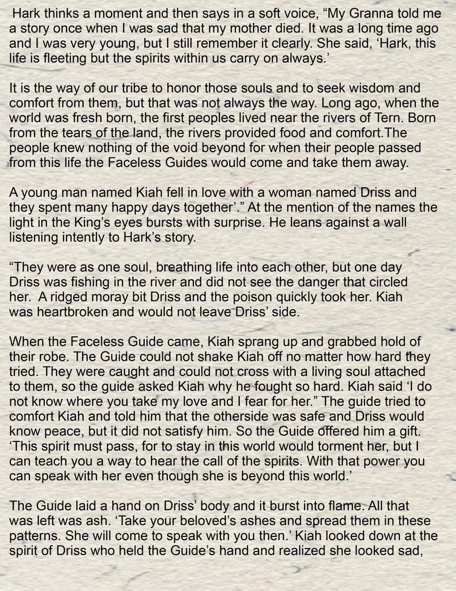 Harkventure's tweet photo. Hark tells a tale of beginnings and endings for the Four Claw tribe. #twitterDnD #harkventure #intfic
Text Version here: https://t.co/1pI0Jucp6B https://t.co/QUElgzwAzD