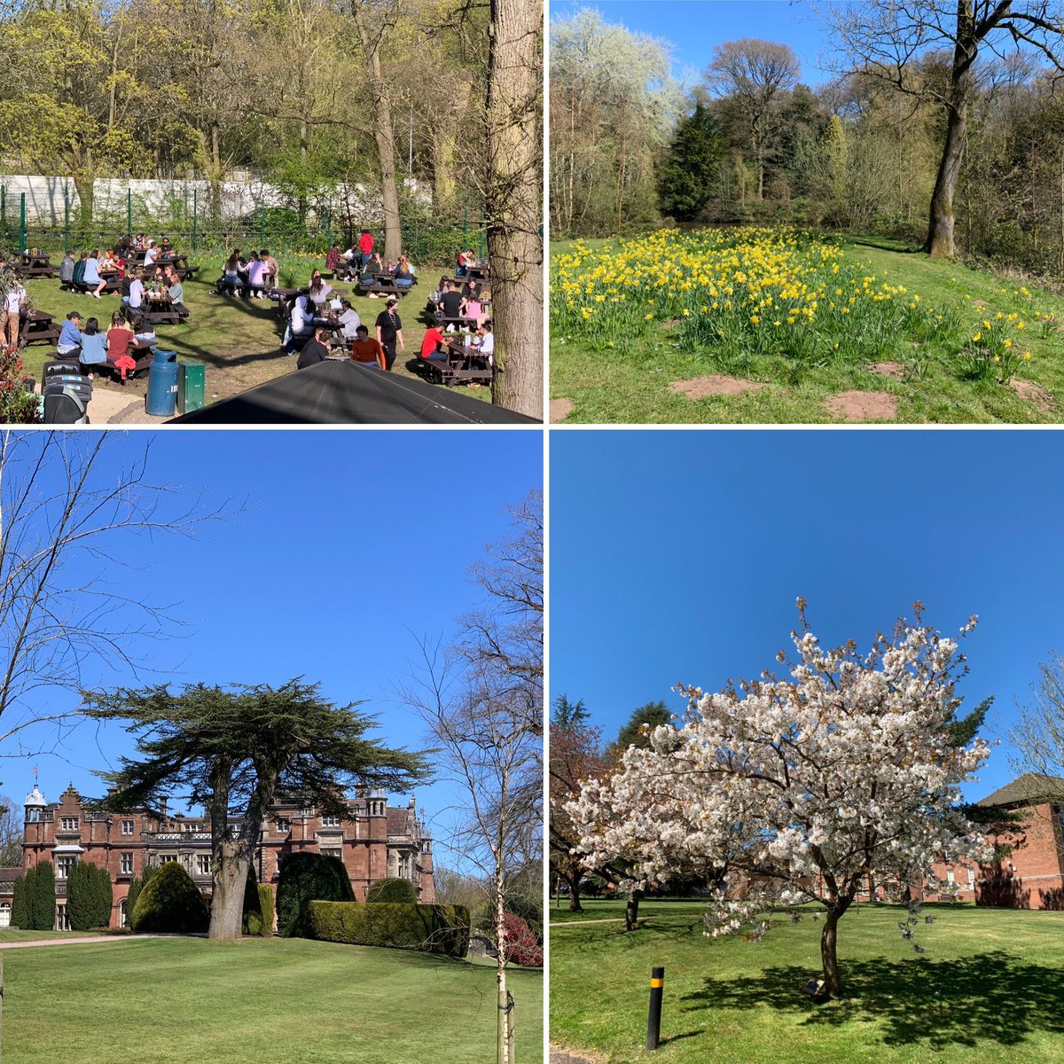 Amazing to be back <a href="/KeeleUniversity/">Keele University 🐿️</a> for a bit today; campus looking beautiful and the <a href="/KeeleSU/">Keele SU</a> team making me proud as always 🥰
