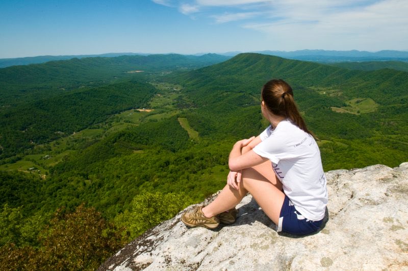 OnionVT's tweet image. Student Having Trouble Deciding Which Hiking Photos To Use For Their Earth Day Post