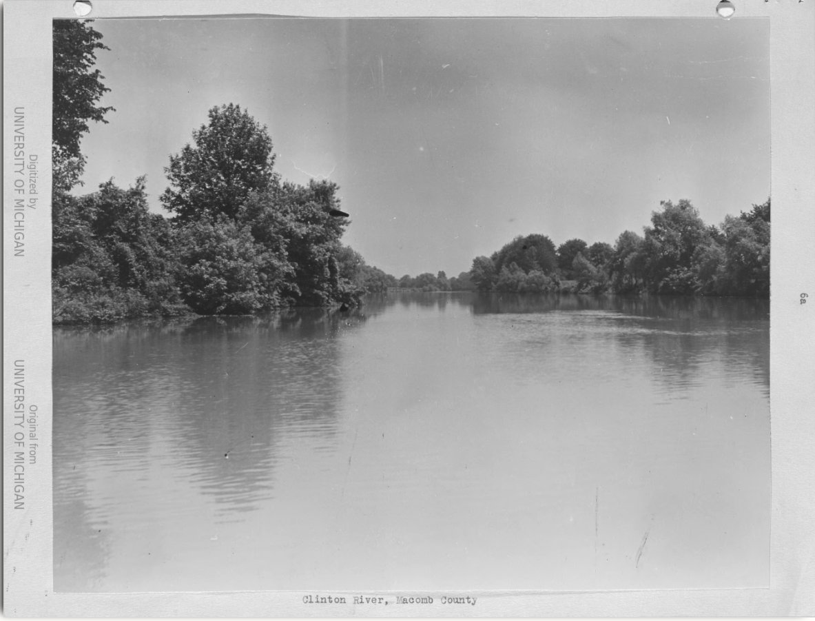 The Huron and Clinton rivers had a lot of dams and mills through the late 19th century. Industry started moving toward railways and highways, leaving behind small towns that sat abandoned along the banks of the rivers