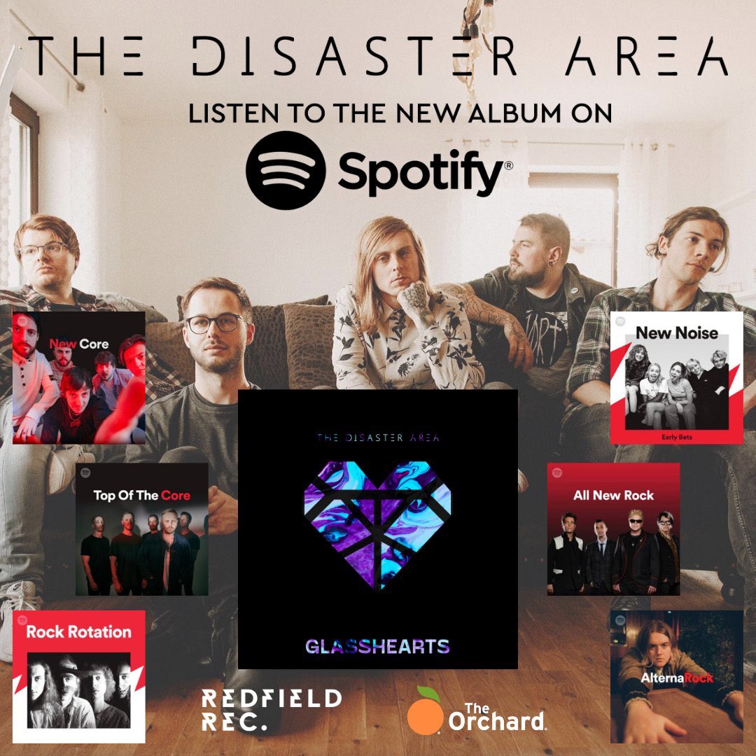 Thank you <a href="/Spotify/">Spotify</a> for adding 3 song off of „GLASSHEARTS“ to your official playlists! 🔥🦊

<a href="/redfieldrecords/">Redfield Records</a>