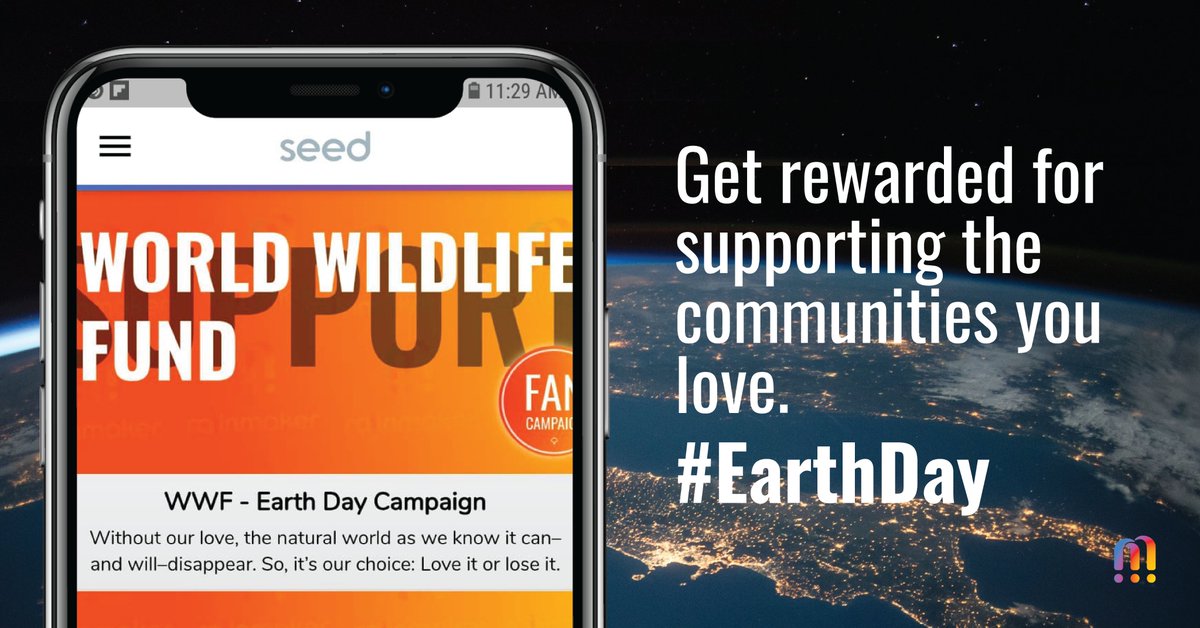 Happy #EarthDay2021 ! Join Raiinmaker Beta users this Earth day and earn campaign rewards and proof of influence toward future network level rewards, by contributing your social influence to fan favorite environmental movements. 🌎raiinmaker.com #blockchain #influencers