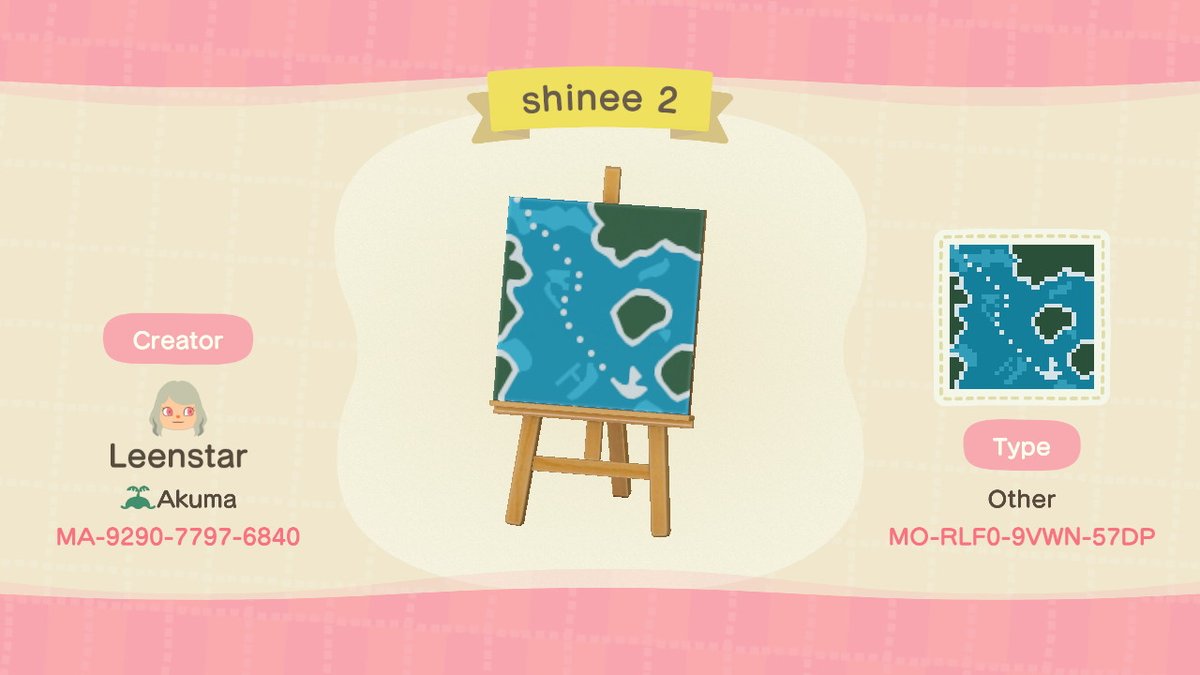 leenstaraileen's tweet image. shinee Atlantis designs #shinee #acnhcode  #AnimalCrossing #ACNH #NintendoSwitch