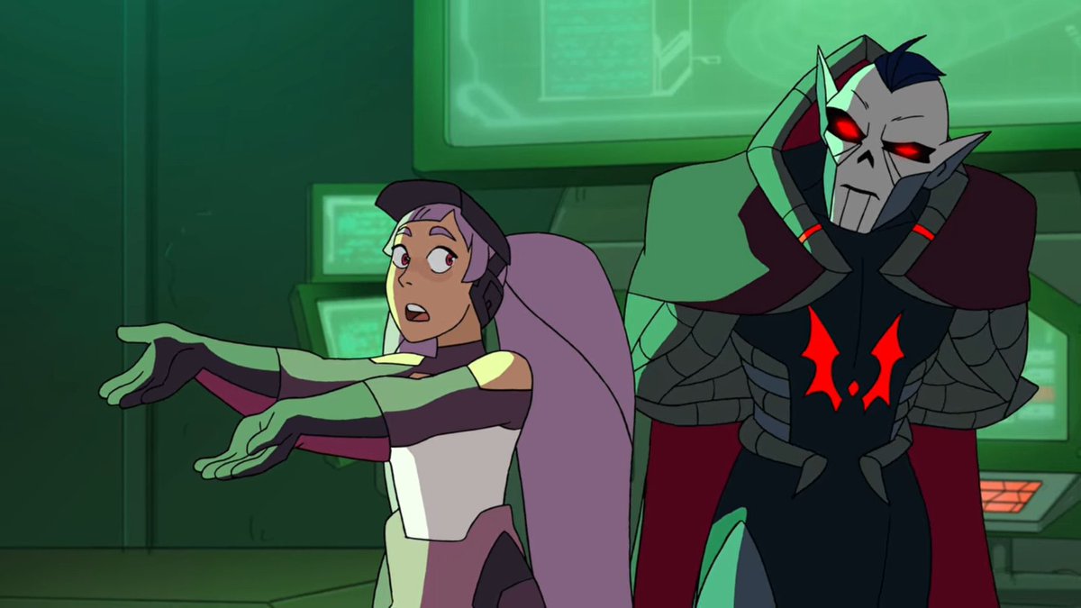 We hear him admit she was right and begin to see a softer image of Hordak through his friendship with Entrapta. But this kindness is conditional, as are most relationships with Hordak. The moment you cross him or defy his will, you're cast out.