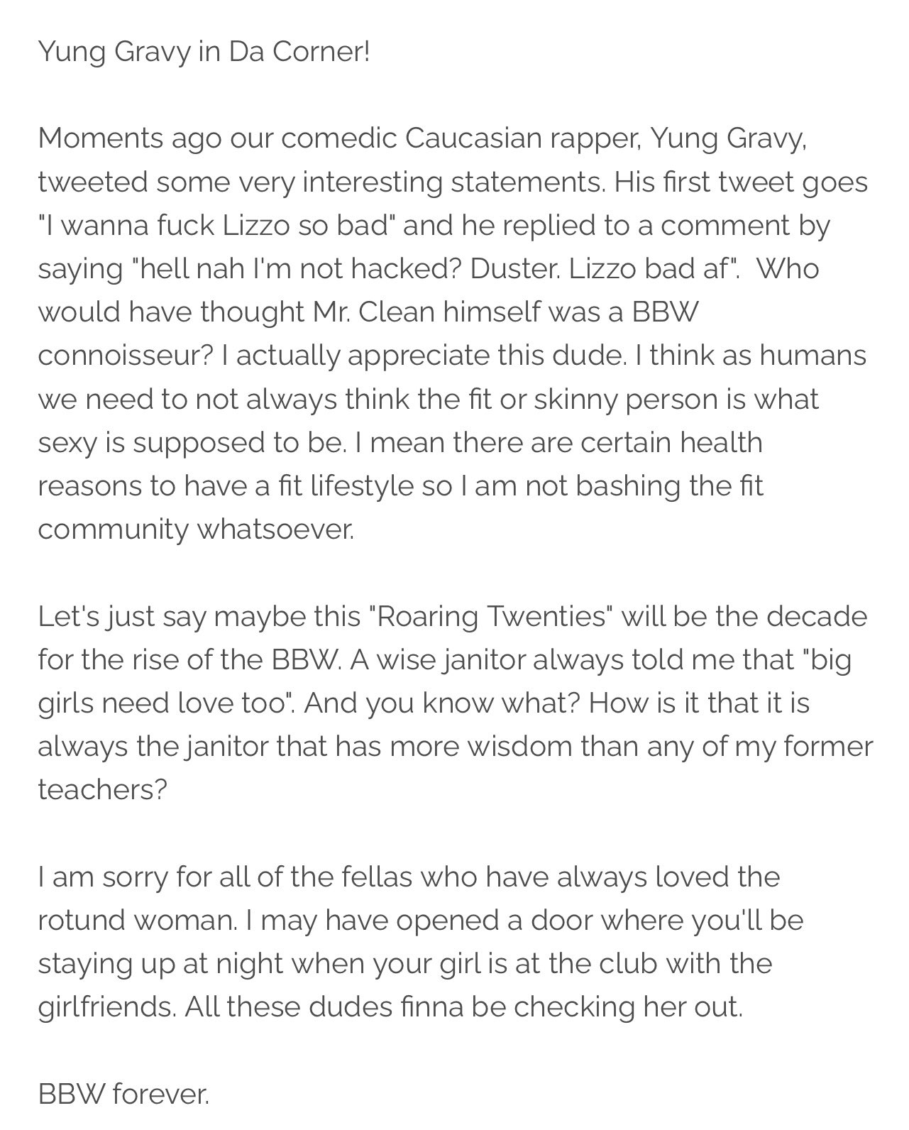 Yung Gravy on Twitter: