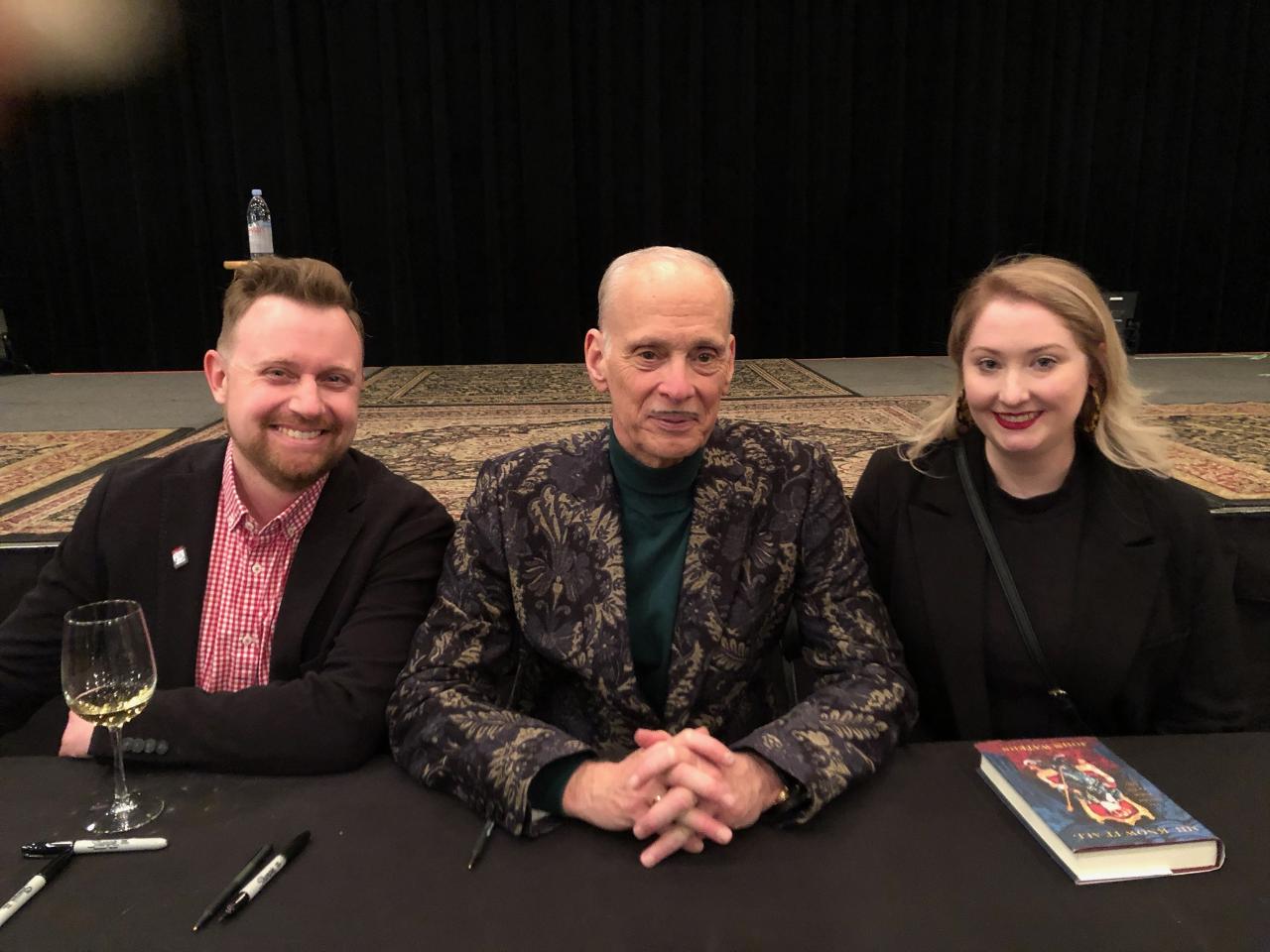 Happy birthday to the great John Waters. We met him in December 2019. 