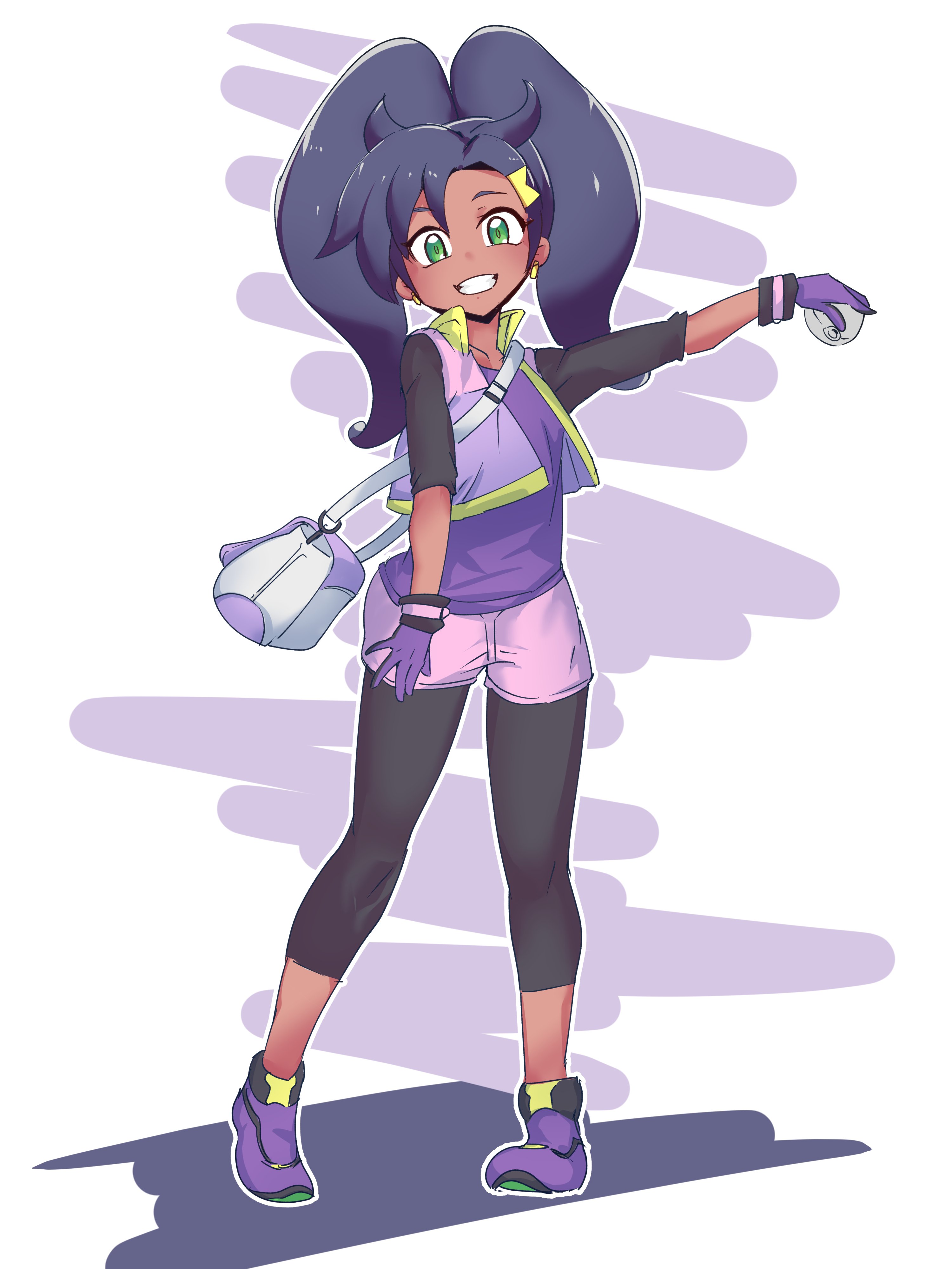 絶対絶命 ポケモンにまた可愛い褐色ちゃんが増えましたねっていうラクガキ T Co 5qfzooelza Twitter