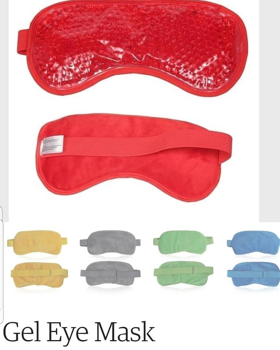 GirlieTravel's tweet photo. Hey Girlies indulge in self care with our gel eye mask. It can be stored in the fridge/freezer&amp; microwaved for hot&amp;cold therapy. It relieves facial aches, allergies&amp;sunburn.  Avail in 5 colors for $9.99 on https://t.co/NYpkYPNSGP
#heygirlietravel  #eyemask #geleyemask #tiredeyes https://t.co/hFZ99jtaBq