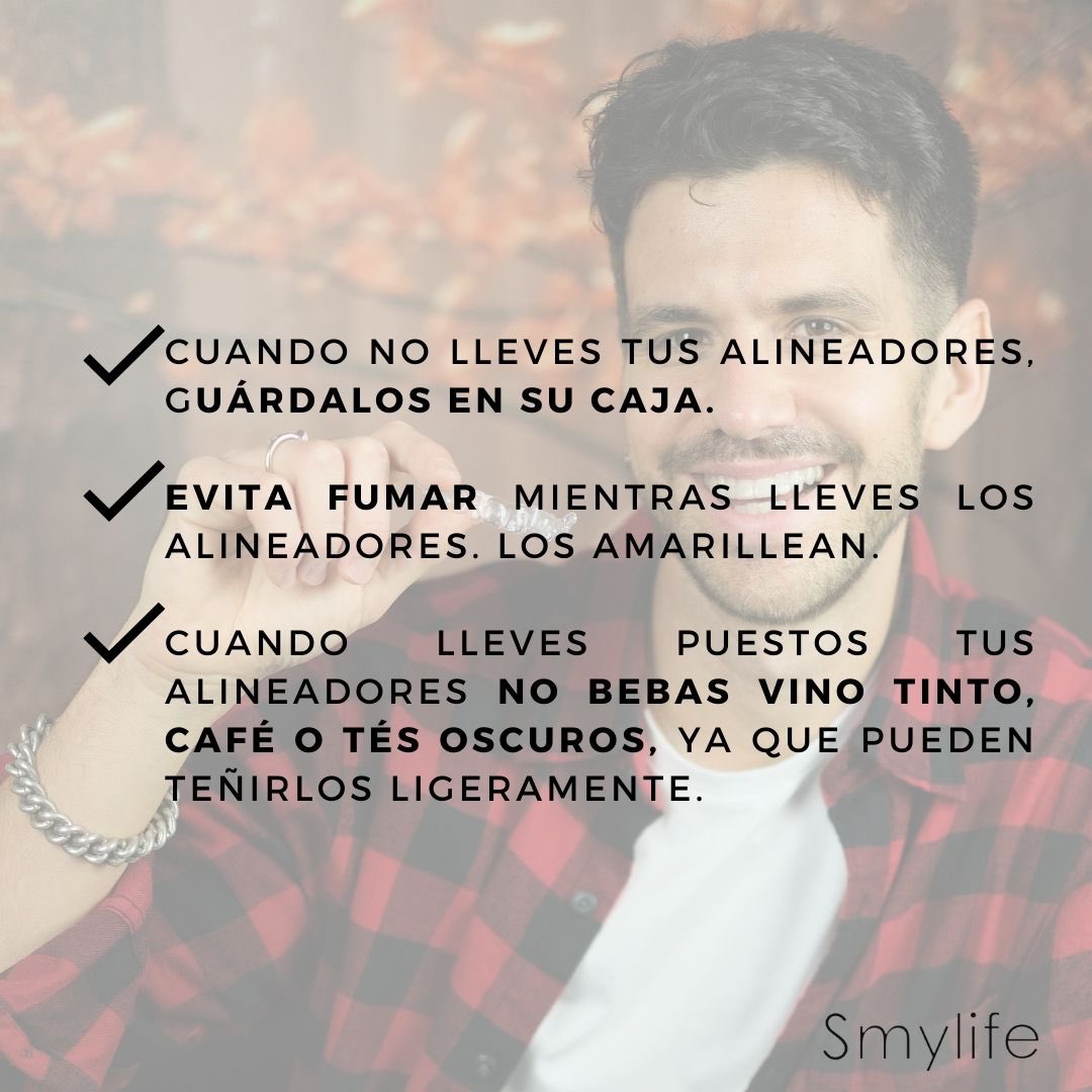 La ortodoncia invisible se ha convertido en uno de nuestros tratamientos más demandados por su eficacia, comodidad y facilidad.

Aunque cada vez son más las personas que los utilizan, son muchos los que desconocen sus cuidados.

#Smylife #ortodonciainvisible #alineadores