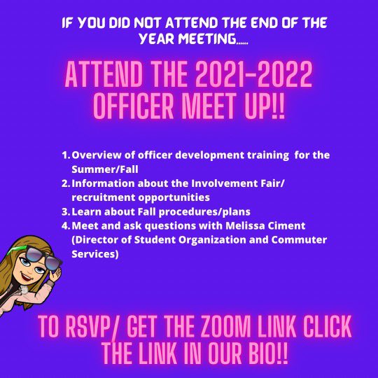 Important information for 2021-2022 club/org officers. 
<a href="/ESUniversity/">East Stroudsburg University</a>  <a href="/ESU_SAA/">Student Activity Association</a>