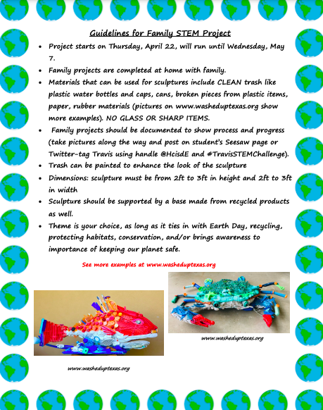 Let's celebrate Earth Day through STEM!