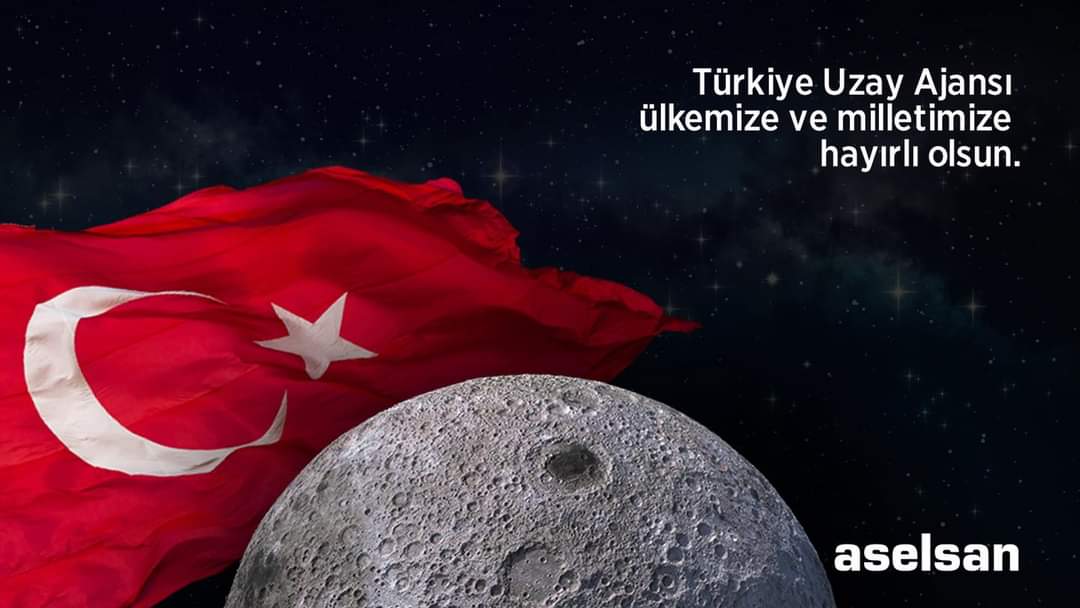 Bayrağımızı uzaya taşıyacak Türkiye Uzay Ajansının ülkemize ve milletimize hayırlı olmasını dileriz. Uzay teknolojileri ve bilim alanındaki bu büyük gelişmeye şahit olmanın heyecanı içindeyiz. #MilliUzayProgramı #TUA #GökyüzüneBakAyıGör