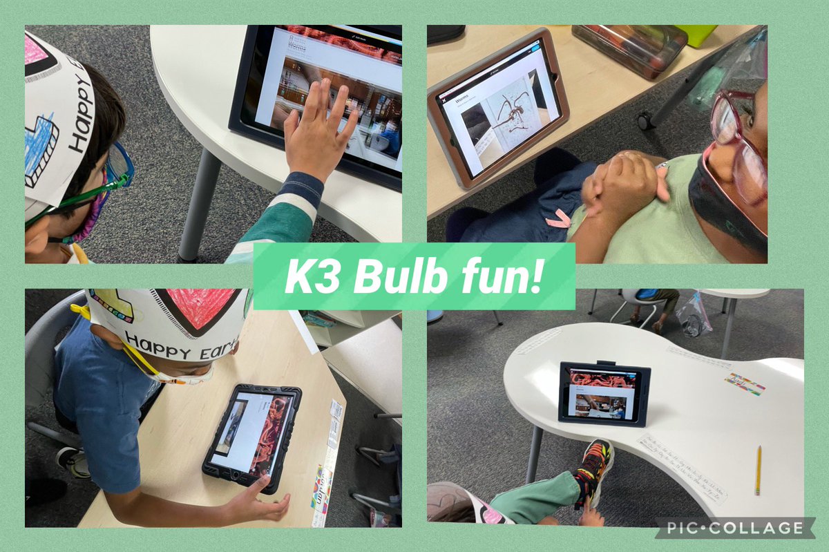 K3 <a href="/tarahguenther/">Tarah Guenther</a> adding another page to their Bulb. Great work!  @SrPickrell @dlcoachalli #cisdlearns #EarthDay2021