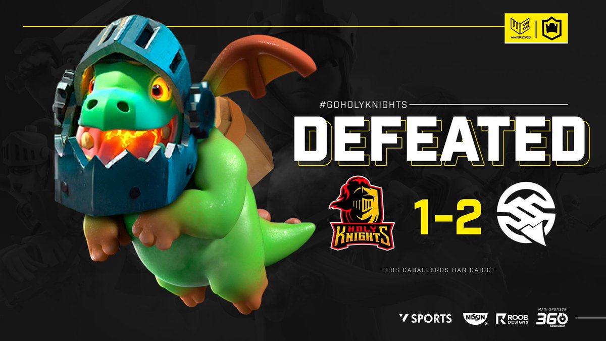 ⚔ DERROTA

Caímos contra <a href="/SLAYERSQUADD/">changing headquarters</a> en semifinal de la <a href="/WELeague01/">WE League #Quedateencasa🏠</a> .

Power of Knights by:
@360EnergyDrink | @NissinPeru | @ROOBDesigns | @VSportsPeru

#CR #ClashRoyale #GoHolyKnightsGG #Supercell #GoHK