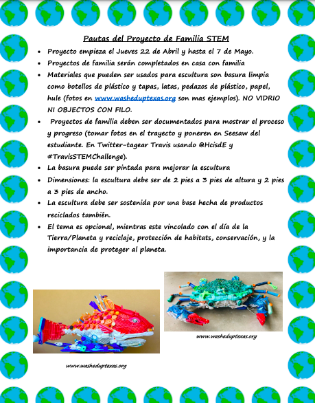 ¡Celebremos el Día del Planeta con actividades STEM!