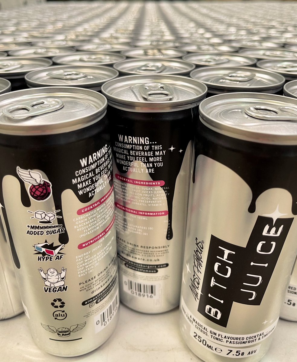 Big day! 
Look what we’ve done...

Our signature cocktail finally in a can ready for quick fire pleasure wherever whenever. So buzzing right now.