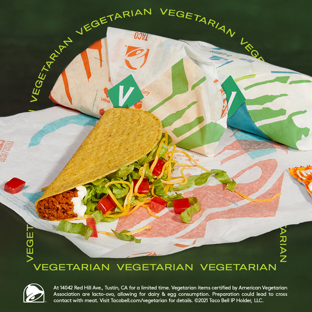 Taco Bell On Twitter Want In On A Little Secret We Re Testing Our New Cravetarian Crunchy Taco Only At Our 14042 Red Hill Ave Tustin Ca Location Until April 29 Or While