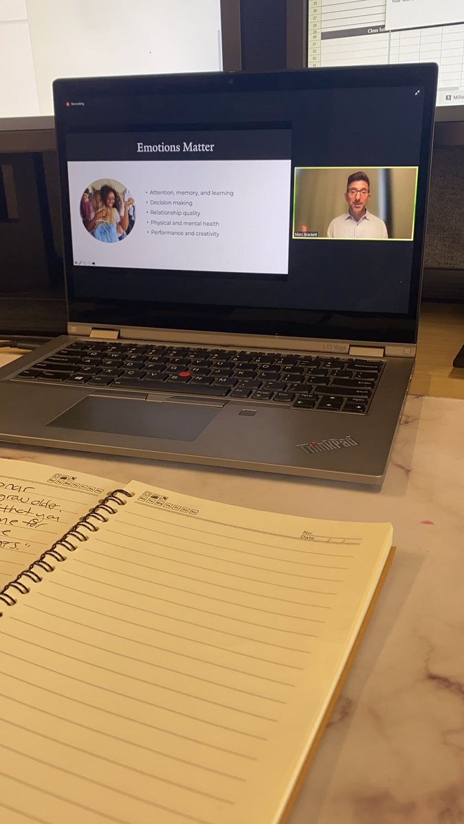 Our team is so ready to dive into learning with @marcbrackett and <a href="/YaleEmotion/">@YaleEmotion</a> #d60learns