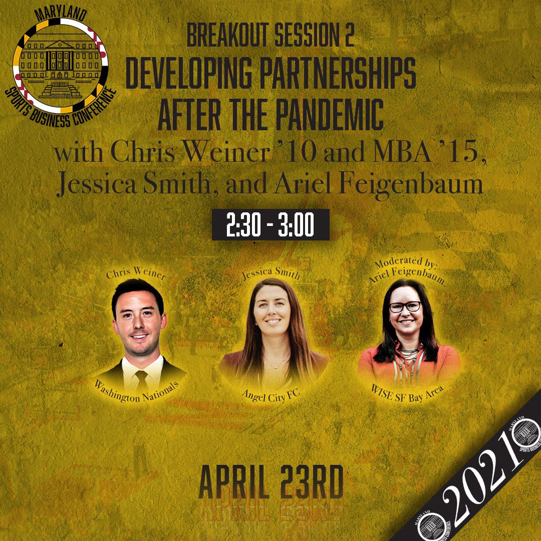 marylandsbc's tweet image. Learn from the best of the best in growing a brand, how to break into the industry &amp;amp; about partnerships after Covid during the 2:30 breakouts!

Winner of @srelixjerseys giveaway will be announced at the end of his panel!

🗣Get your free ticket today: eventbrite.com/e/maryland-spo…