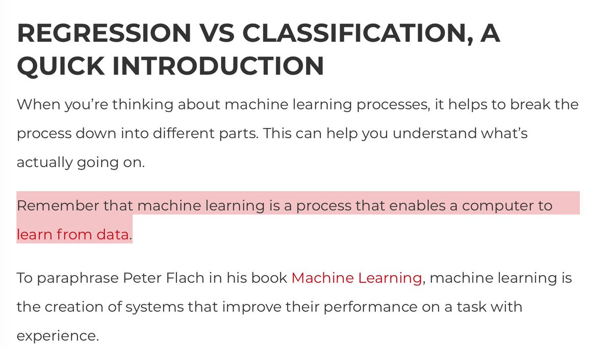 [4/25]Machine learning is a process that enables computers to improve performance on a task as they are exposed to some experience. #datascience  #data  #machinelearning