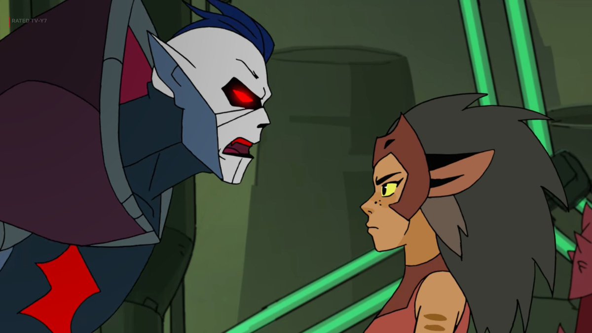 So why didn't the departure of SW drive Catra to leave the Horde? Because it was only half the battle. Adora was still a main source of emotional turmoil for Catra and it became her obsessive driving force for the Hordes success. Hordak taking full advantage of it.