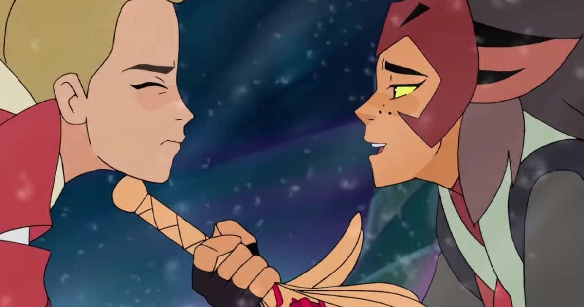 Throughout seasons 1-4, Catra's obsession with winning was never about the war, the princesses, or power. It was about what she had lost. What was taken from her. She was trying to prove she could live without Adora when really that was the only thing she ever needed.