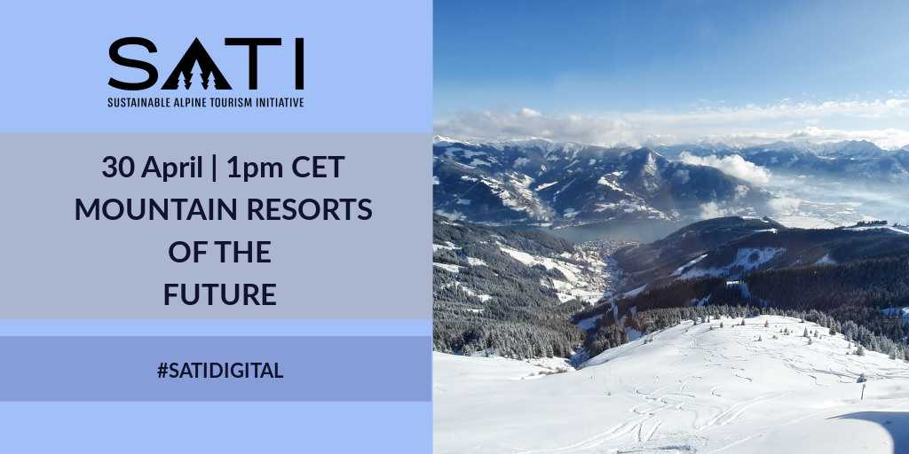 SATI_Summit's tweet image. Happy #EarthDay! Wondering how we can scale up #climateaction across #mountain resorts? Register for next week's #SATIDIGITAL to hear the latest #sustainability approaches shaping the future roadmap of mountain regions - bit.ly/3xh1St5