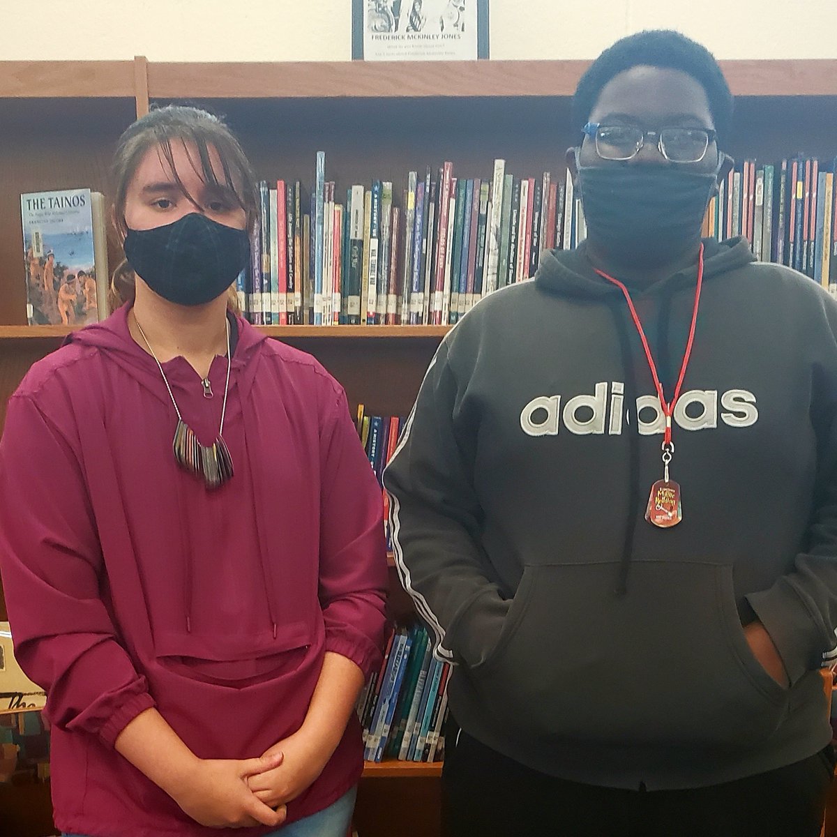 Congrats to the 2 students with the highest number of Reading Counts points at Campbell MS!!!! Azra has read over 1,813,461 words!! Ahmad has read over 570,464!!! 📚AMAZING!!! 📚 <a href="/cmspartans/">Campbell Middle</a>