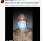 Besides, videos of people in the uniform of the Pakistan military have been posted with messages to provoke the general public on religious grounds. The effort was to create a rift between the public and the Pakistan army.