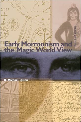 Like many other historians during the 80s, the Hofmann documents caught his attention and led him to reexplore Mormon origins, resulting in his 1987 book, EARLY MORMONISM AND THE MAGIC WORLD VIEW, which also drew criticism, especially as Hofmann’s forgeries were exposed. /8
