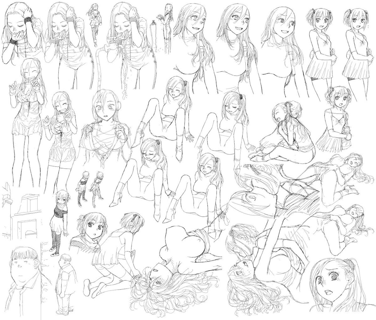 連載作のボツラフ保管ファイル…↓

いっつもこんな朝早い時間で申し訳ね〜っス
_φ( >Д<;) 