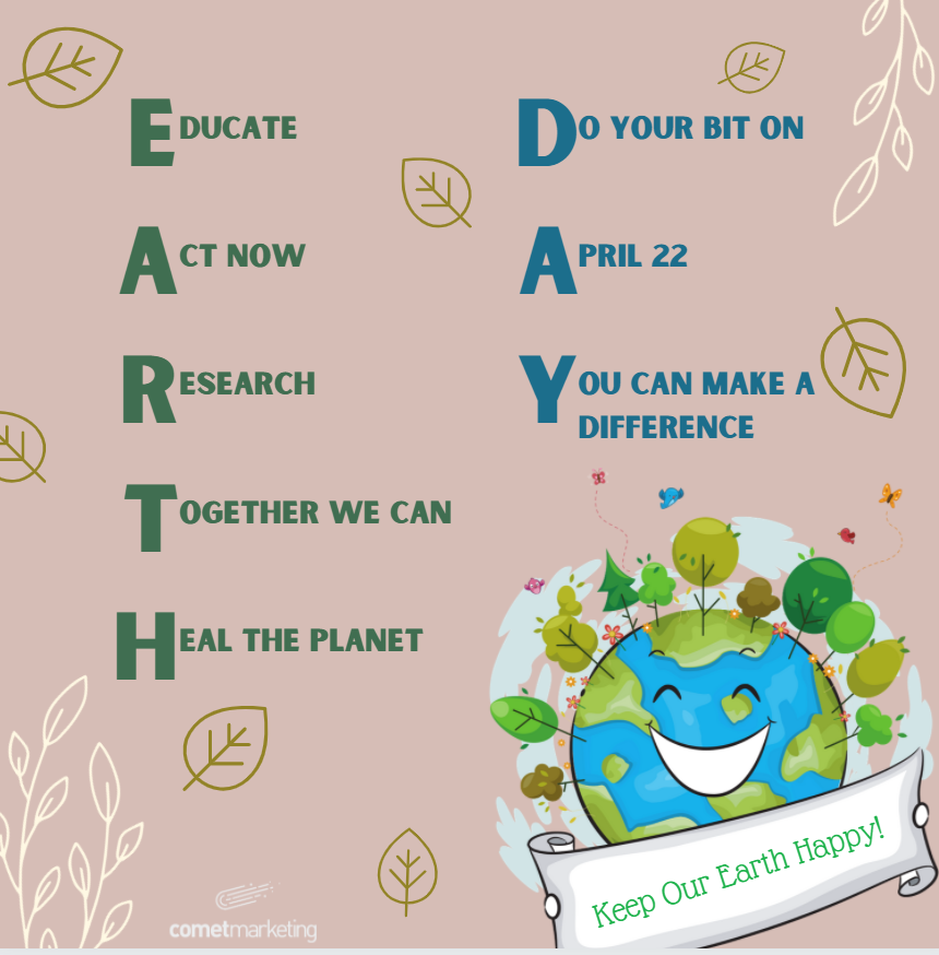 UTDallasCM's tweet photo. Happy Earth Day folks! We only have one home in this solar system, so let's take care of it 💚 https://t.co/BZ7R3Gyu6a