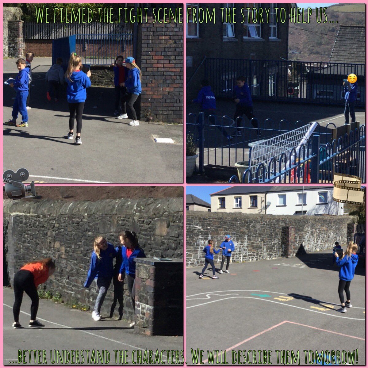 PPS_Eira's tweet image. #DosbarthEira have been busy working on their literacy skills today! We filmed ourselves acting out the fight scene from Theseus &amp;amp; the Minotaur to help us understand the characters better. We’ll describe them in detail tomorrow. @Phip_Primary #phiplit #phipdcf 🎥