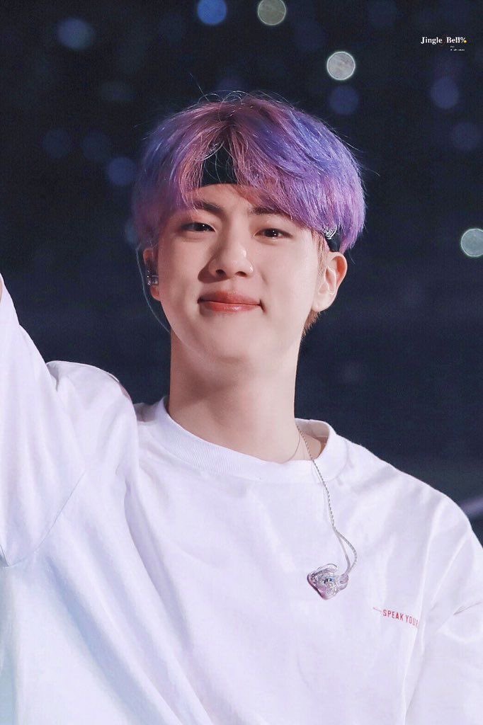 Thread by @hoseoksunshin, Purple haired Seokjin - a much needed and iconic  thread this [...]