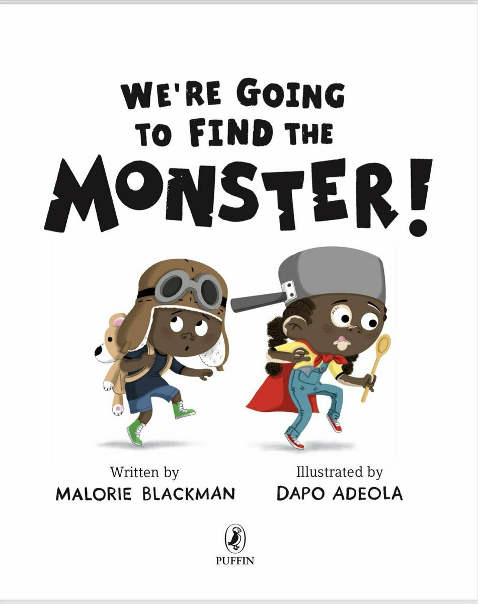 WE'RE GOING TO FIND THE MONSTER -  @malorieblackman and  @DapsDraws Join two intrepid adventurers as their imaginations transform their house into a wild wonderland!Publishes September 2nd£6.49 reduced from £6.99 https://www.anewchapterbooks.com/store/Were-Going-To-Find-The-Monster-PRE-ORDER-p347884557