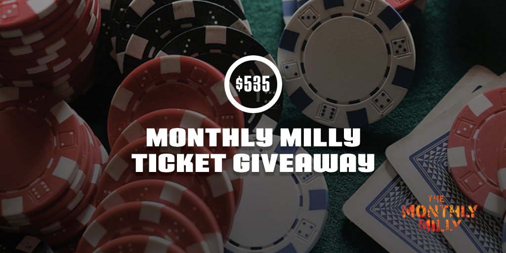 Ignition Casino on Twitter "MONTHLY MILLY GIVEAWAY! We're giving away