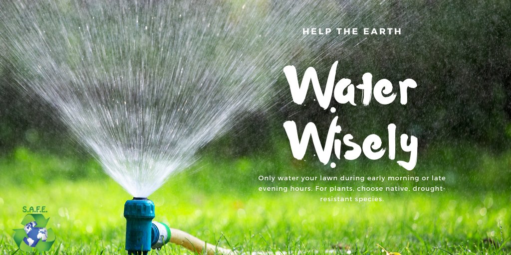 Fresh clean water is a precious resource. Conserving water and choosing native plants are easy ways to help the planet. 
#EarthDay2021