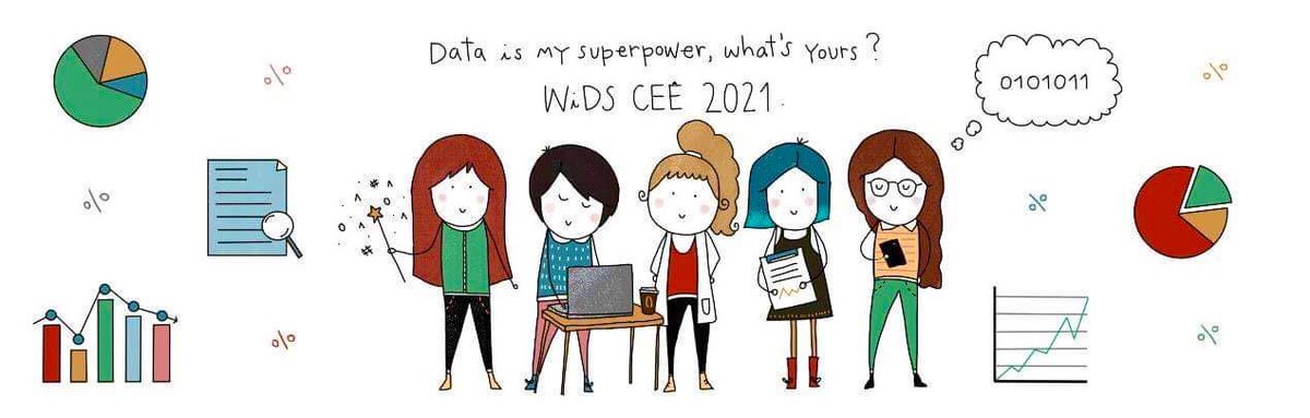 Happy International Girls in ICT Day from us in Croatia to data&amp;tech loving ladies all around the world #girlsinICT #womenintech #womenindatascience #wids2021 @WiDS_Worldwide 🌿