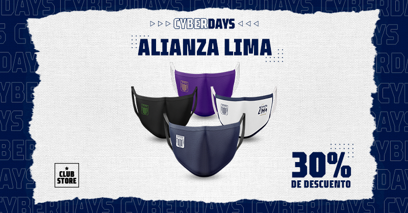ClubstoreP's tweet photo. Sólo por el #Cyber, adquiere la mascarilla oficial del @ClubALoficial con el 30% de dscto y sigamos cuidándonos.

Compra aquí ➡️ https://t.co/N282LAeMuw

#NuncaParesDeAlentar https://t.co/pYeHzBjwjz