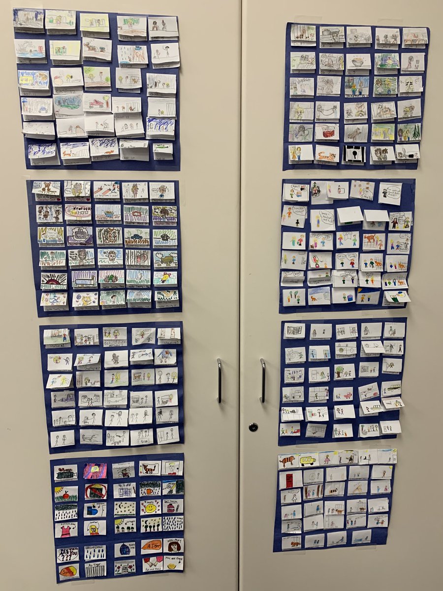 EdwardEdventure's tweet photo. Fourth graders are amazing!  Matchbook summaries ⁦@TheTigerRising⁩!  Thank you ⁦@mrscadysclass⁩ for the idea! ⁦@M_DeGrand⁩ @sascompass ⁦@deneenm12⁩ #characterchange https://t.co/Q5xrJMocPX